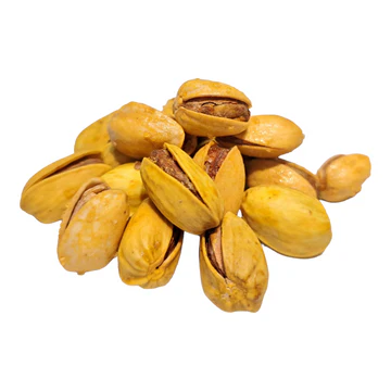 Pistagenötter med saffran och salt